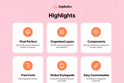 UIStreamline - Web Responsive UI Kit, an UI Kit Template by Digibulbo (Thumbnail 2 of 6)