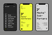 Brunea – Pixel Monospaced Font, a Sans Serif Font by Any-Type® Foundry (Thumbnail 5 of 9)
