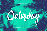 Saturday Script, a Script Font by Design Dukkan (Thumbnail 1 of 7)