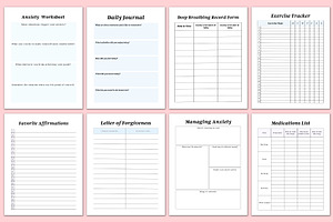 2024 Brain Dump Planner Canva KDP