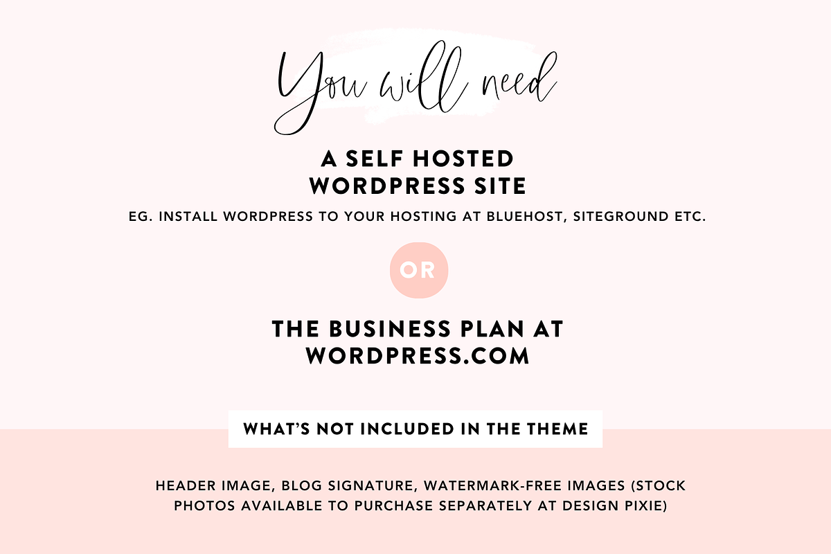 Wordpress Blog Theme - Sasha Rose, a WordPress Template by Design Pixie (Photo 6 of 9)