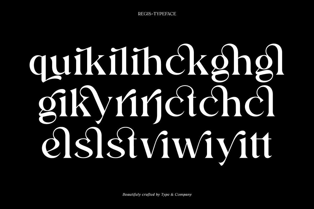 Regis | Elegant Serif Font Family, a Serif Font by Type and Co. (Photo 13 of 20)