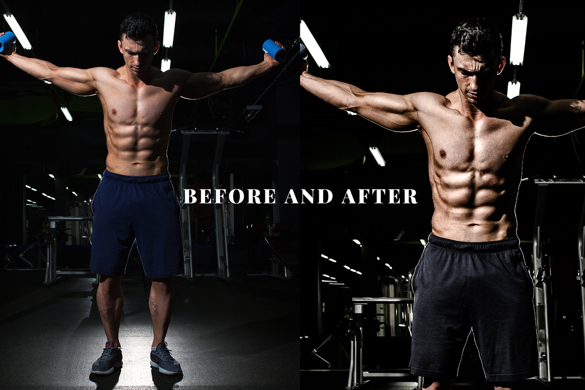 20 Gym & Fitness Lightroom Presets, a Preset Add-On by Oak Digital Studios (Photo 6 of 9)