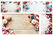 4th of July Cupcake Flat Lay, a Food & Drink Photo by Nebbia (Thumbnail 3 of 6)