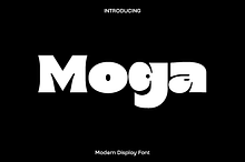 Moga - Modern Serif Font