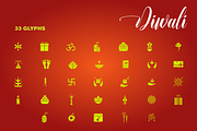 Diwali Icons, an Icon by Amogh Design (Thumbnail 2 of 2)