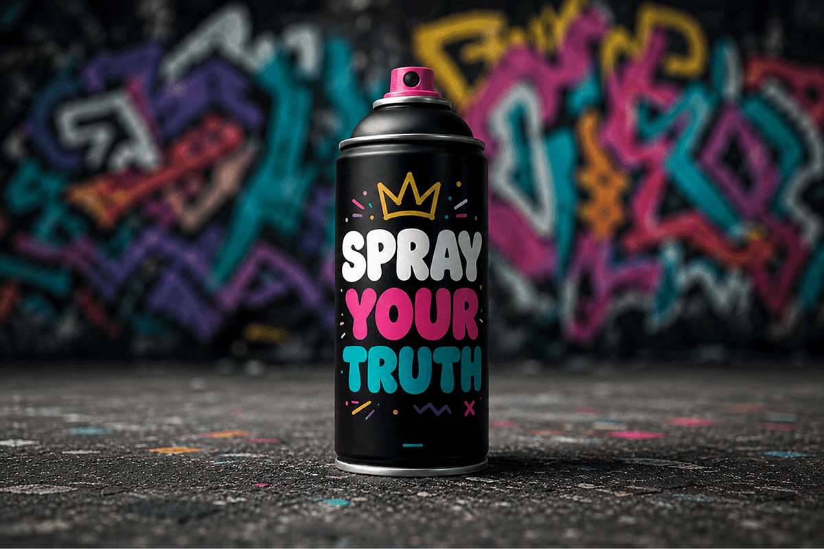 Bubble Vibes - Graffiti Display Font, a Handwritten Font by overlaytemplates (Photo 2 of 5)
