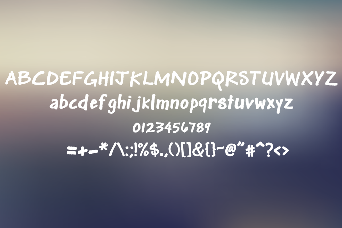 Stanley Brush Font preview 3