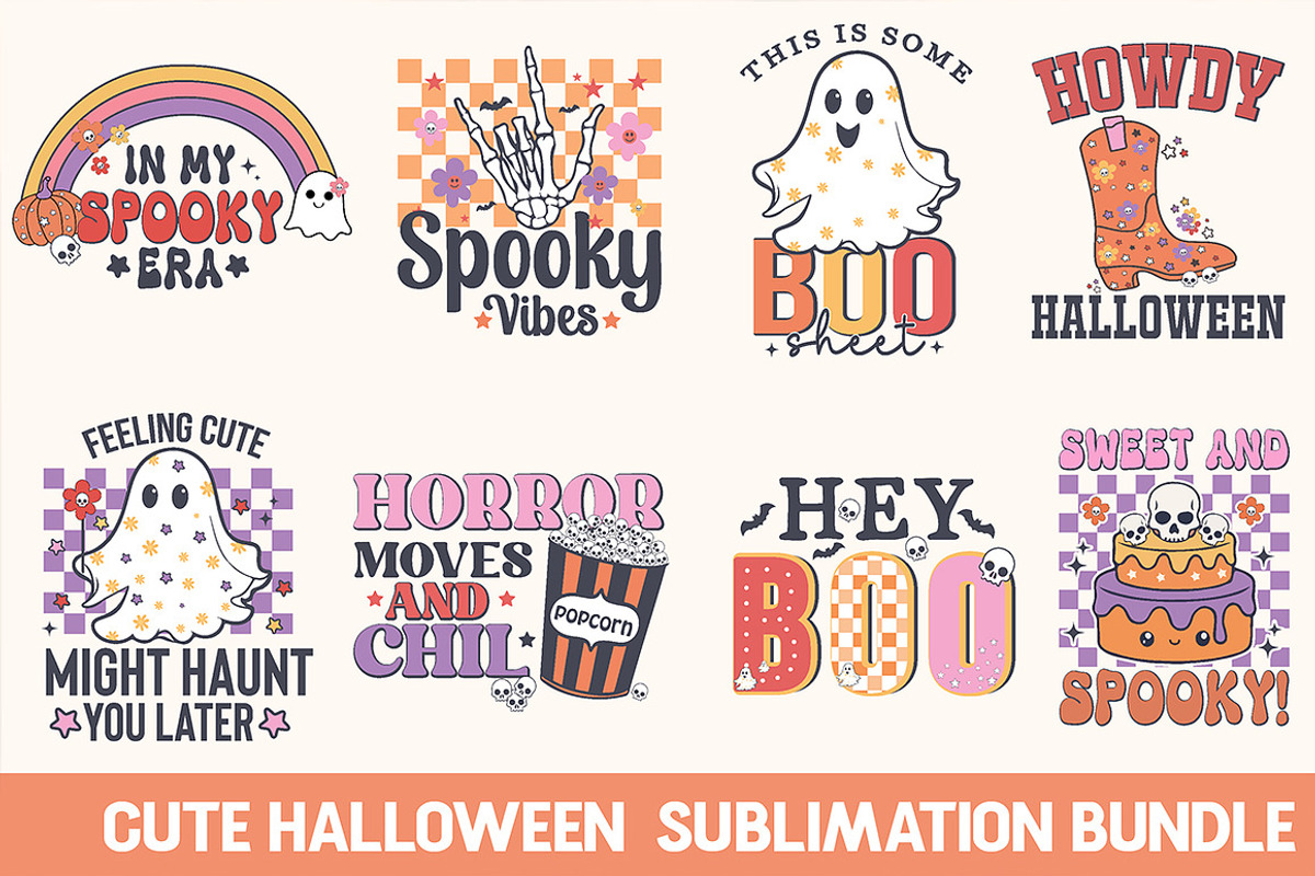 Halloween PNG Sublimation Bundle, a Seasonal Illustration by Libby Wishes (Photo 3 of 3)
