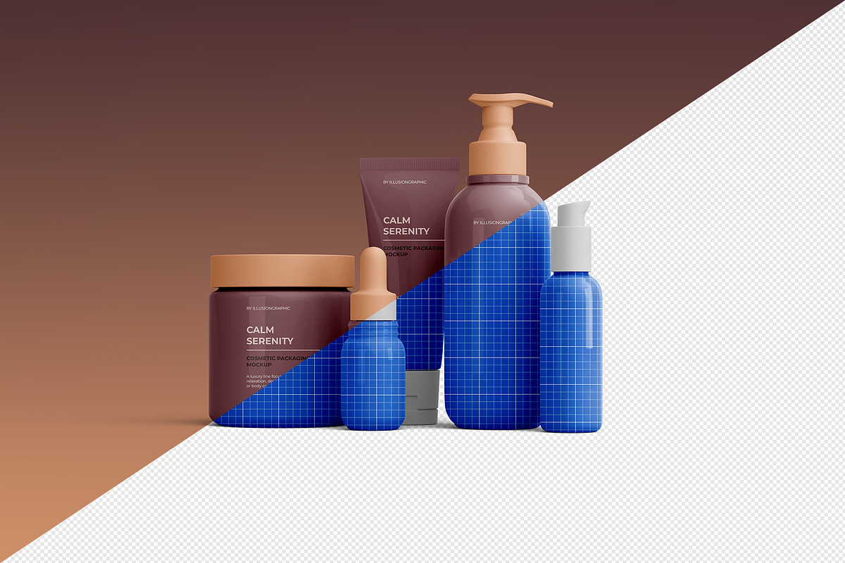 Cosmetic Packaging / Branding Mockup, a Packaging Mockup by Illusiongraphic (Photo 13 of 21)