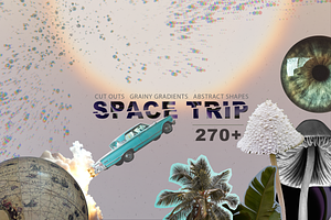 -20% Space Collage & Grainy Gradient