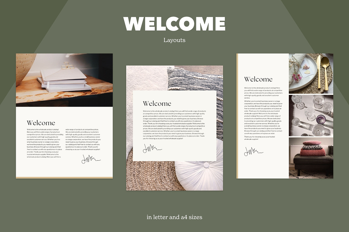 Canva Wholesale Catalog Template, a Brochure Template by Dandymark (Photo 6 of 12)