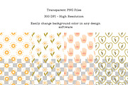 Boho Seamless patterns nature, a Decorative Illustration by Bielousova Art (Thumbnail 3 of 7)