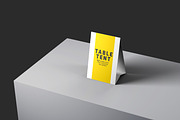 Table Tent Mockup Set, a Print Template by Modern Studio (Thumbnail 3 of 8)