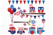 4th of July ClipArt, an Illustration by SA ClipArt (Thumbnail 1 of 2)