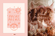 Coquette Halloween - pink edition, a Seasonal Illustration by Cute Atelier (Thumbnail 2 of 12)