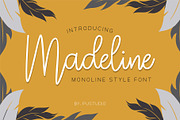 Madeline, a Script Font by Pustudio (Thumbnail 1 of 7)