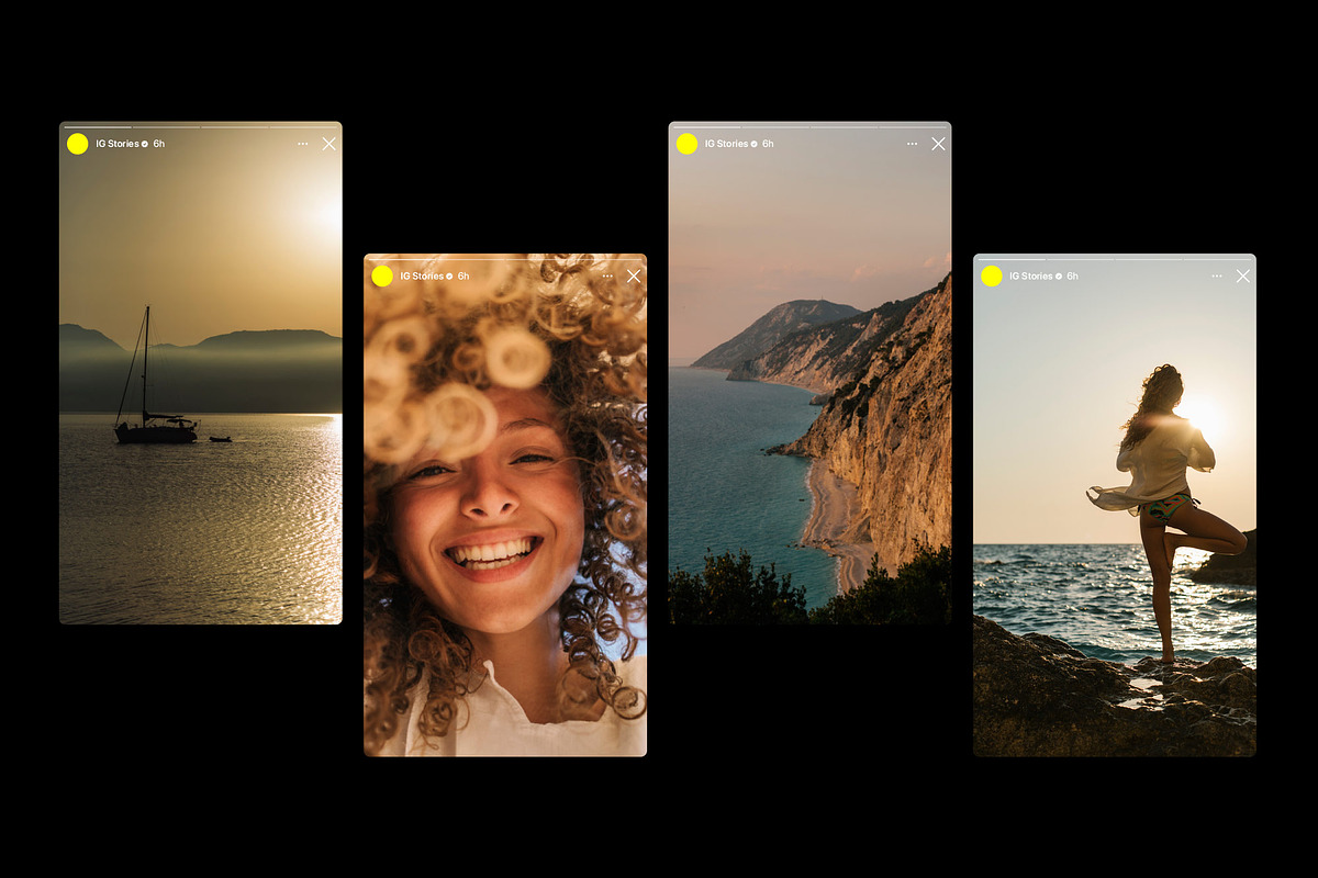 FRAMES / Instagram Vector Mockup Kit, a Social Media Template by Circular (Photo 8 of 20)