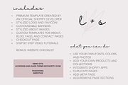 Shopify Theme | Lavender + Sage, a Templates & Theme by Easy Website Themes (Thumbnail 8 of 8)