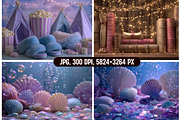 Birthday Girl-themed Photo Backdrops, a Background Graphic by PrintHaven Designs (Thumbnail 8 of 12)