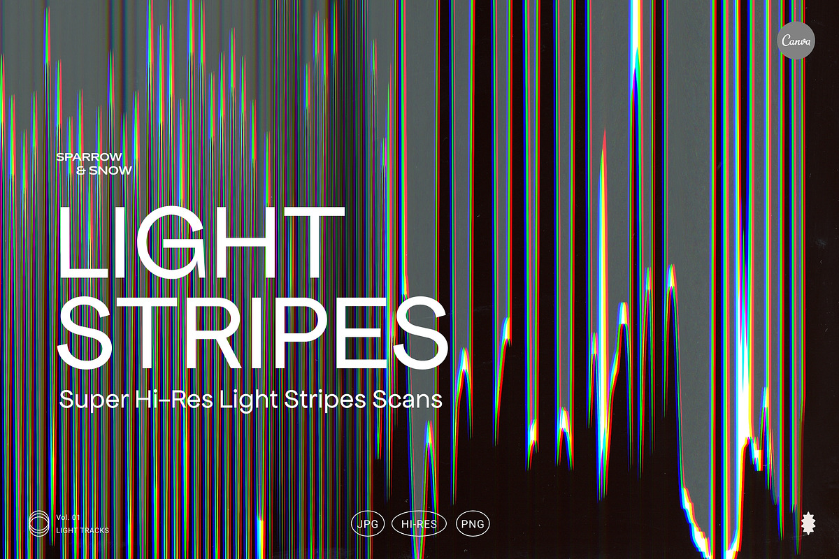 Light Stripes - Hi-Res Light Scans, a Texture Graphic by Sparrow & Snow (Photo 17 of 32)