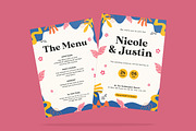 Abstract Wedding Invitation Template, an Invitation Template by iDoodle Studio (Thumbnail 2 of 4)