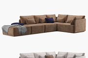 sofa SMANIA Beverly, a Furniture 3D Model by Alartimodels (Thumbnail 2 of 13)