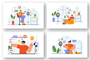14 Influencer Daily Vlog, a Person Illustration by denayunebgt (Thumbnail 2 of 5)
