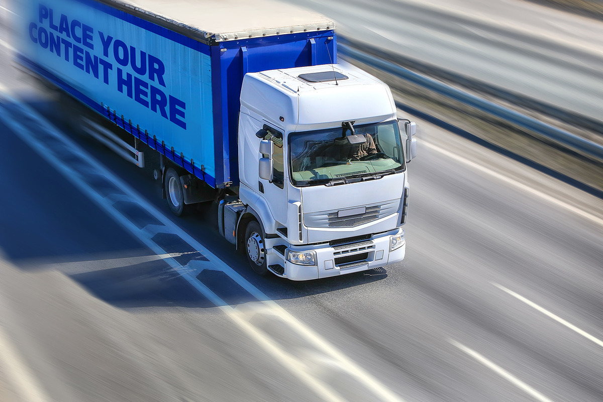 Truck Trailer Mockup Bundle #1, a Mockup by vraiana (Photo 17 of 26)