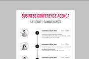 Conference Agenda, a Flyer Template by MightyDesign (Thumbnail 4 of 8)