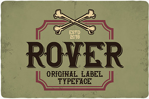 Rover Typeface