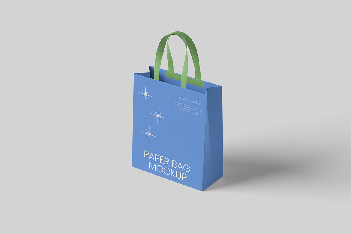 Paper Bag Mockup, a Packaging Mockup by Design Source_ (Photo 5 of 5)
