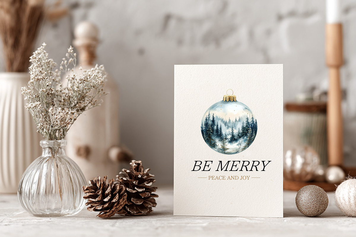 Cozy Christmas Clipart, a Seasonal Illustration by Housui Patterns (Photo 11 of 14)