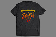 Surfing Logo Set., a Graphic by Finevector (Thumbnail 4 of 6)