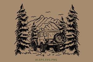 Outdoor Adventure, a Sport Illustration by kalehstudio