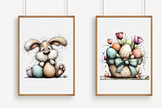 Happy Easter Clipart Bundle, an Illustration by Libby Wishes (Thumbnail 6 of 6)