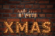 LightBulb Merry Christmas Signs, an Illustration by Solid Pixel (Thumbnail 10 of 15)