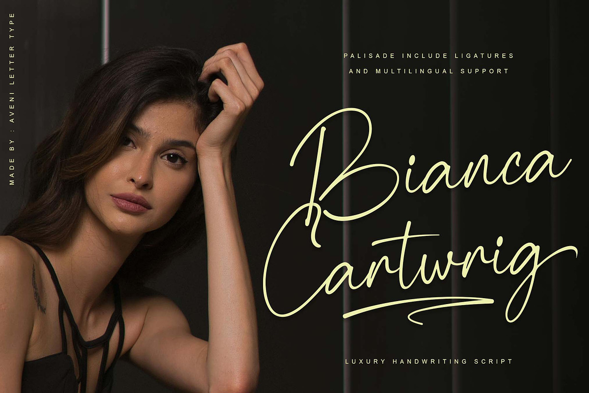 Palisade | Handwritten, a Handwritten Font by Aveni Letter Type (Photo 4 of 15)