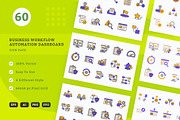 Business Workflow Automation icons, an Icon by vexper (Thumbnail 1 of 5)