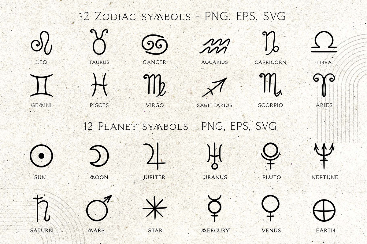Mystical Zodiac constellations, an Illustration by My Space Garden (Photo 7 of 19)