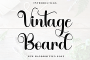 Vintage Board, a Font by InermediaSTUDIO (Thumbnail 1 of 8)