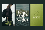 Qoncila - Modern Retro Swash Serif, a Serif Font by Qweera Studio (Thumbnail 4 of 12)