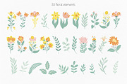 Folk Spring – Easter Bunny Clipart, a Decorative Illustration by Jenny Quince (Thumbnail 4 of 14)