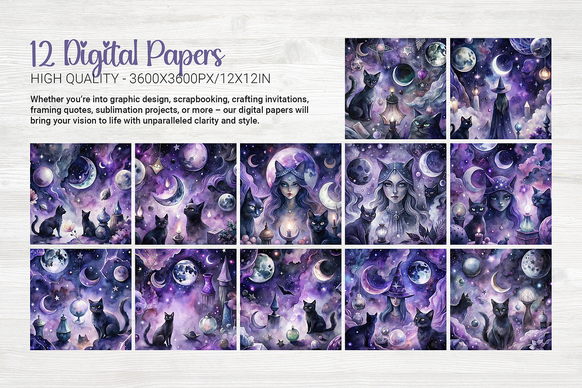 Witch’s Universe, a Background Graphic by Curve Design (Photo 5 of 7)