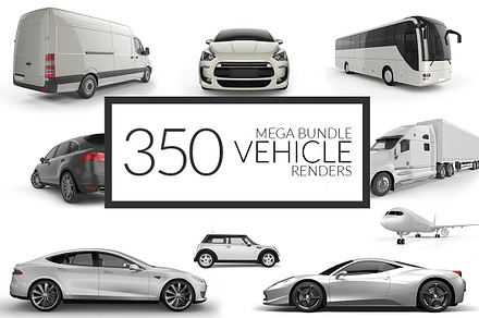 Vehicle Mega Bundle, a Transportation Photo by Pozitivo