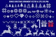 Ugly Christmas Sweater Photoshop Act, an Action Add-On by beetlepixels (Thumbnail 9 of 14)