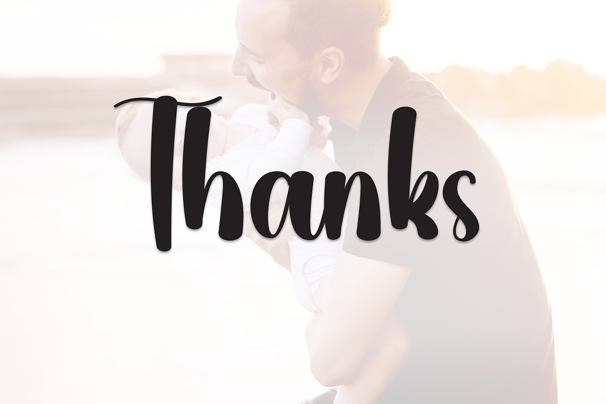 Babyday | Script Font, a Handwritten Font by Scratchones (Photo 8 of 8)