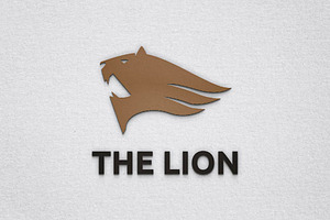 Roar Lion Beast Animal Head Logo, a Branding & Logo Template by jongcreative
