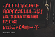 Grimvale Horror Gothic Blackletter, a Blackletter Font by Letterhend Studio (Thumbnail 5 of 9)