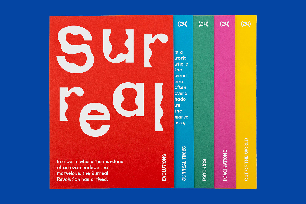 CS Casper – Psychedelic Font, a Sans Serif Font by Craft Supply Co. (Photo 6 of 8)